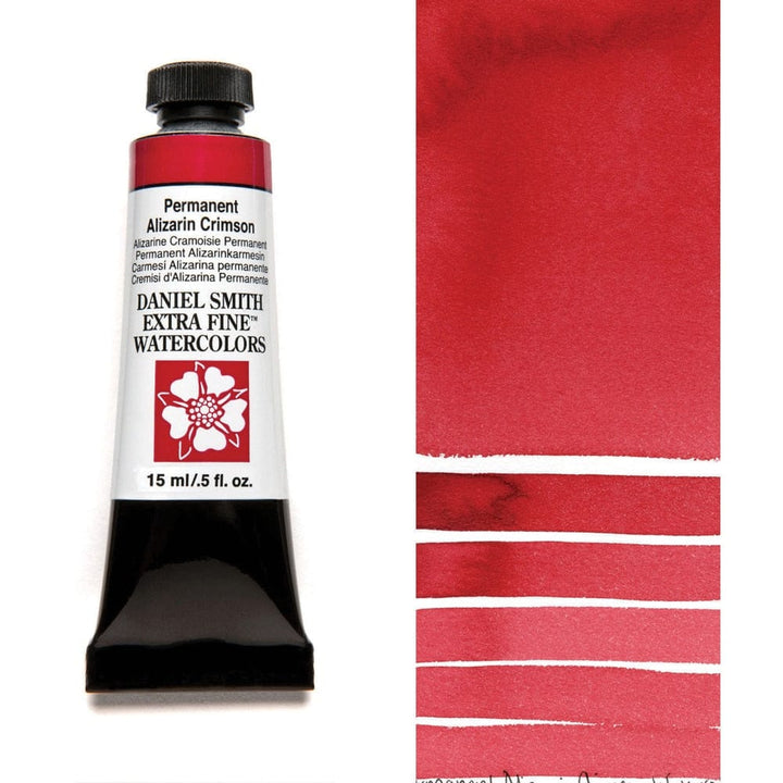 Daniel Smith Watercolor 15ml Tube - Permanent Alizarin Crimson