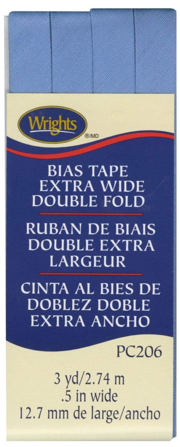 Delft ~ 1/2" Double Fold Bias Tape from Wrights