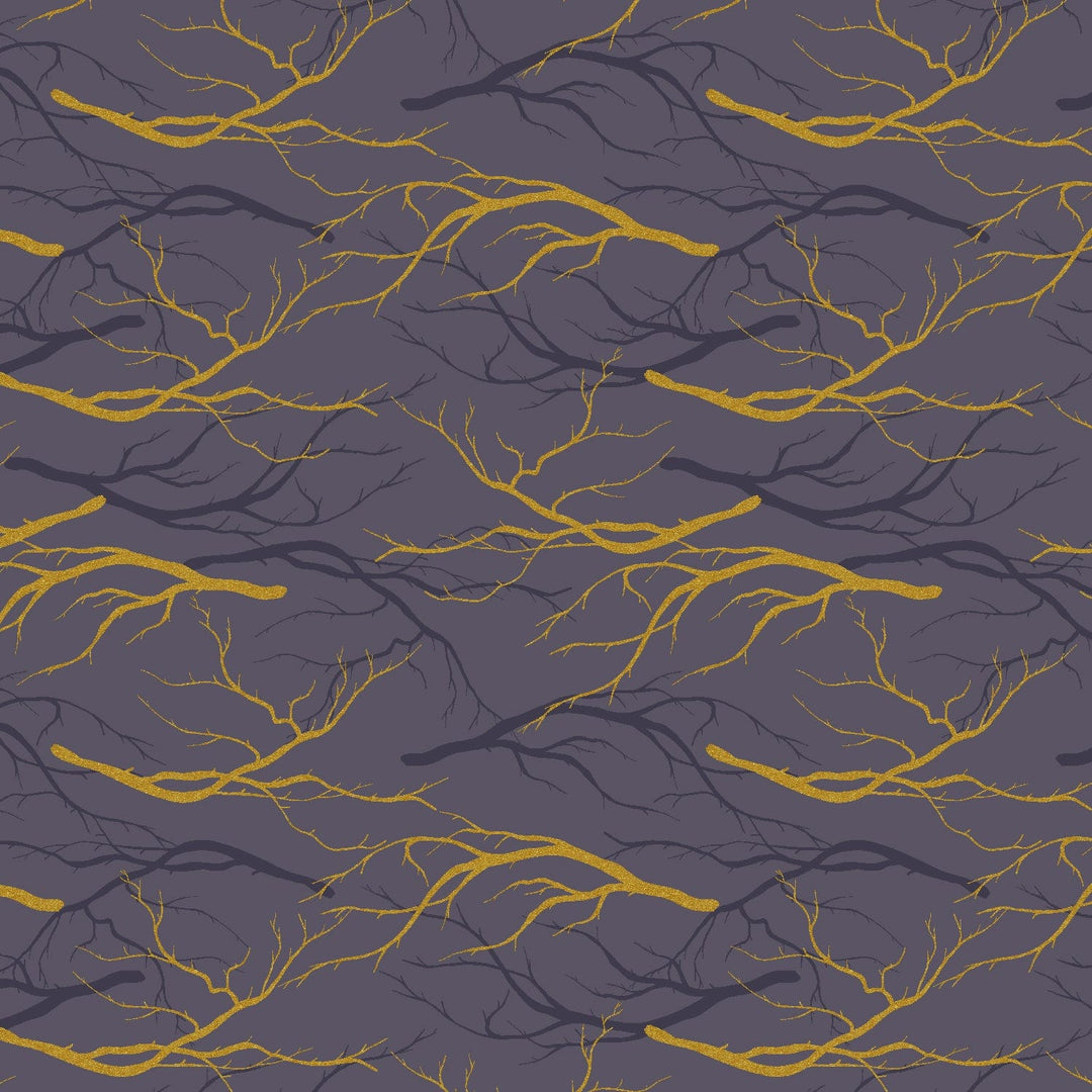 Dense Forest in Metallic Slate - Magic of Yosemite Collection - RJR