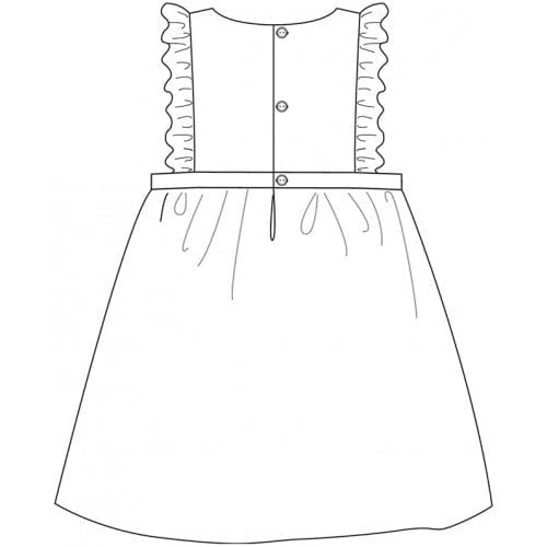 Deotille Child's Dress, Citronille