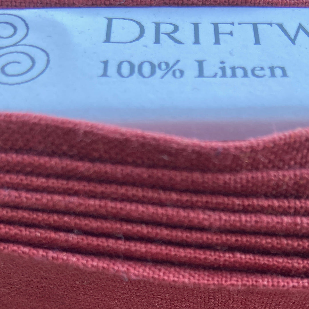 Driftwood Linen in Garnet