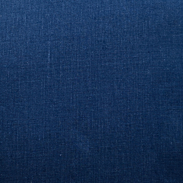 Driftwood Linen in Indigo - Pillow Cut - 22" x 29"