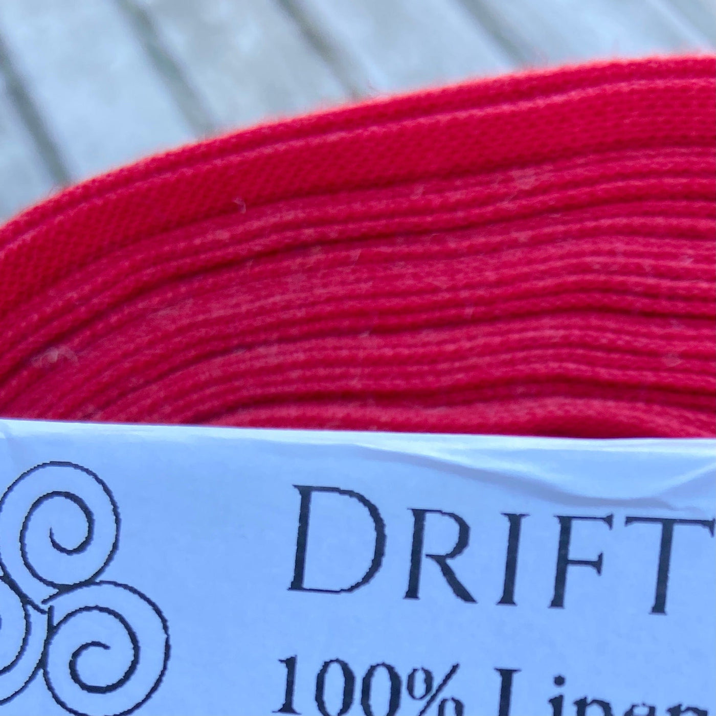 Driftwood Linen in Red