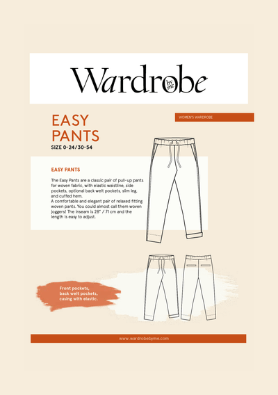 Easy Pants - Wardrobe by Me