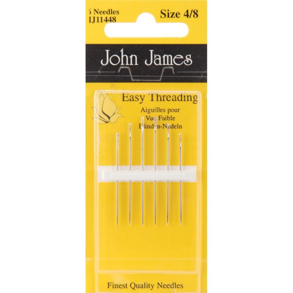 Easy Threading, Size 4/8, 6 Count, John James