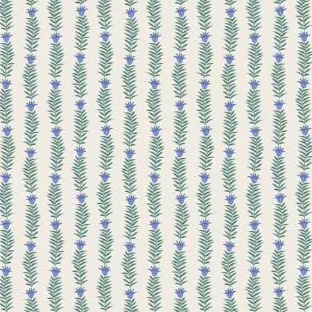 Eden - Blue Fabric ~ Camont Collection by Rifle Paper Co.