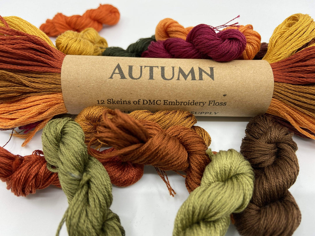 Embroidery Floss Bundle ~ Autumn