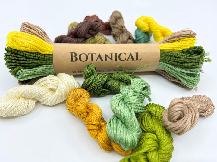 Embroidery Floss Bundle ~ Botanical