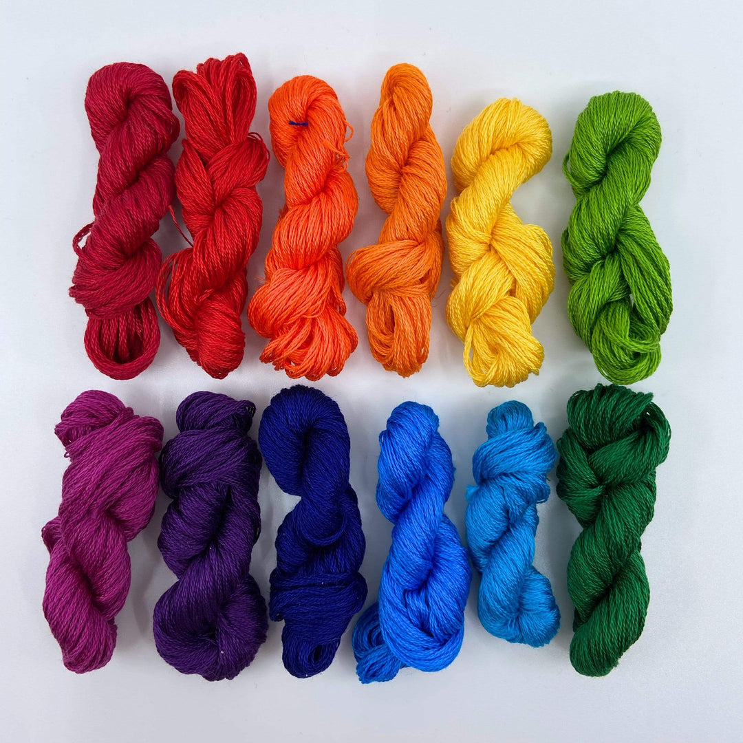 Embroidery Floss Bundle ~ Classic Rainbow