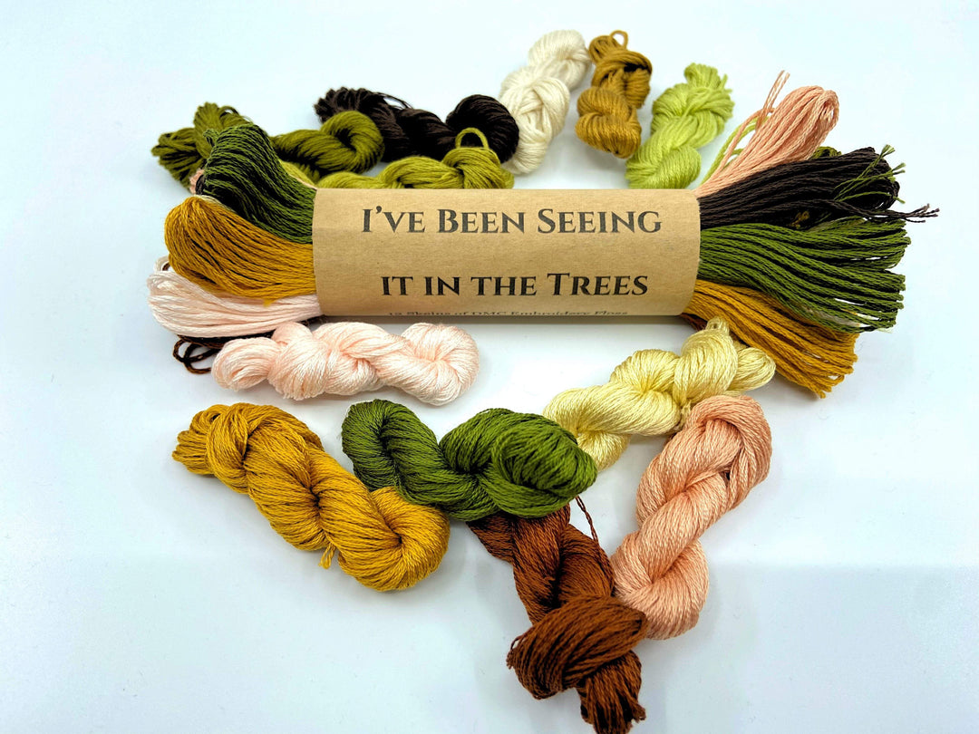 Embroidery Floss Bundle ~ I've Been Seeing It In The Trees