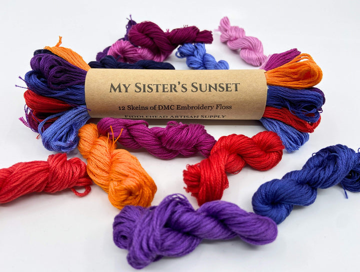 Embroidery Floss Bundle ~ My Sister's Sunset