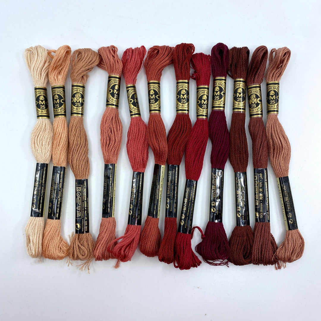 Embroidery Floss Bundle ~ Rose Water