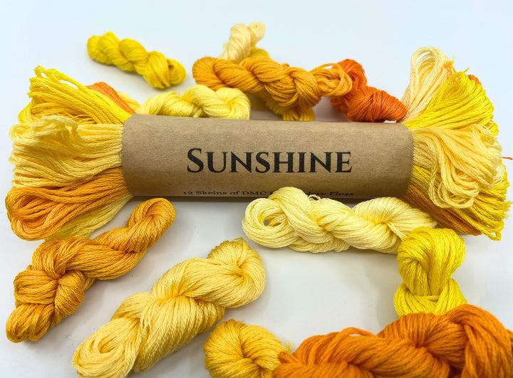 Embroidery Floss Bundle ~ Sunshine