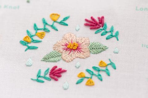 Embroidery Sampler ~ Spring