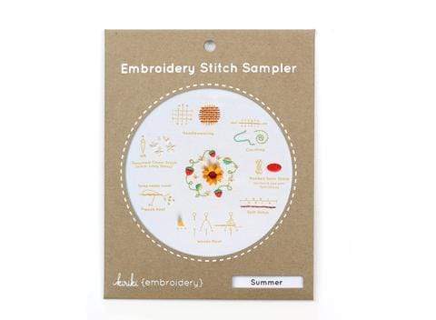 Embroidery Sampler ~ Summer