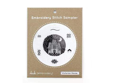 Embroidery Sampler ~ Victorian House