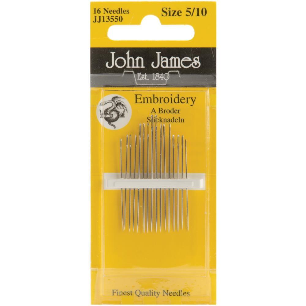 Embroidery, Size 5/10, 16 Count, John James