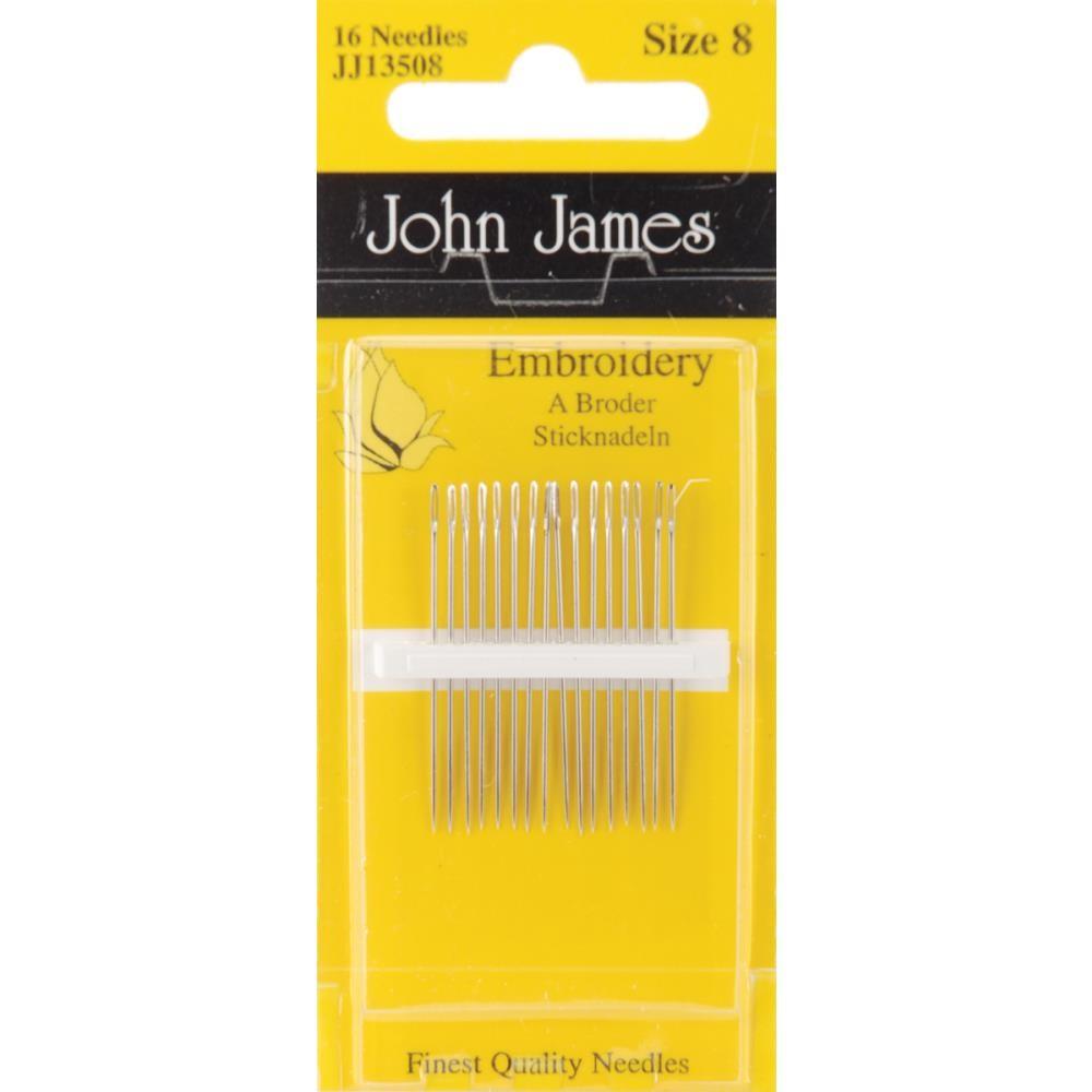 Embroidery, Size 8, 16 Count, John James