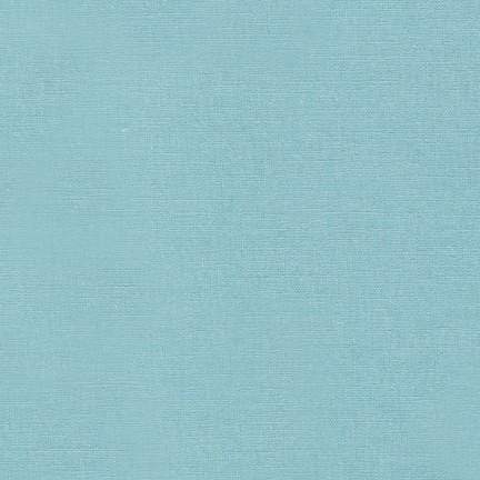 Essex Linen Cotton Blend Solid in Dusty Blue