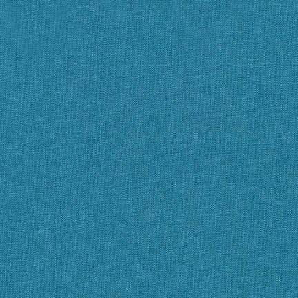 Essex Linen Cotton Blend Solid in Teal