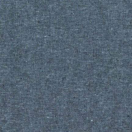 Essex Yarn Dyed Linen Cotton Blend in Nautical