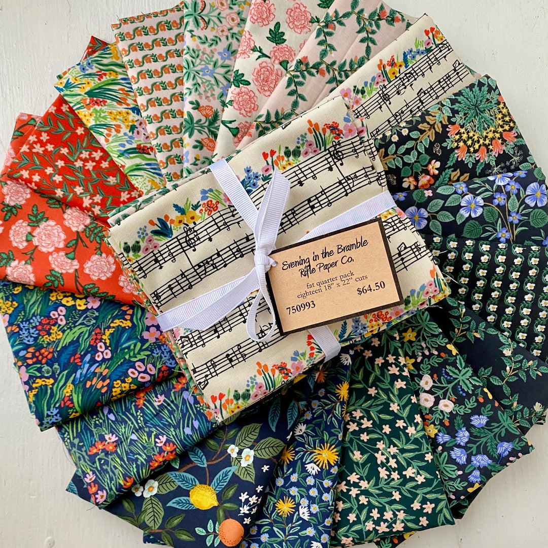 Evening in the Bramble - Bramble Collection by Rifle Paper Co. - Fat Quarter Bundle