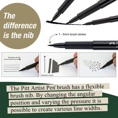 Faber-Castell Pitt Artist Pen Brush - 101 White