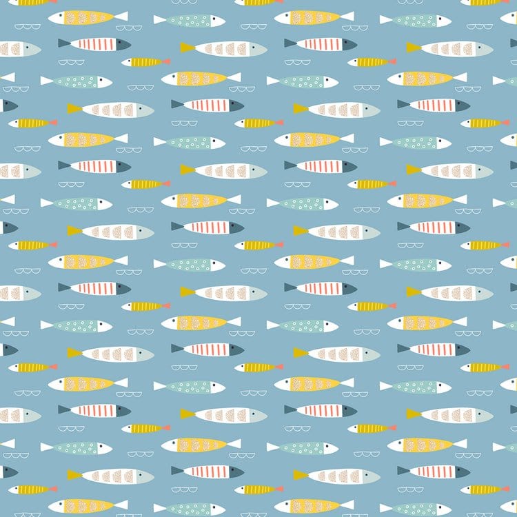 Fish in Blue - Coast by Sally Payne - Dashwood Studio