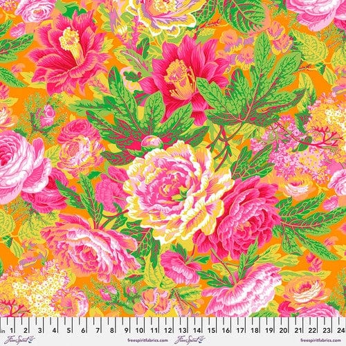 Floral Burst in Yellow - Kaffe Fassett Collective