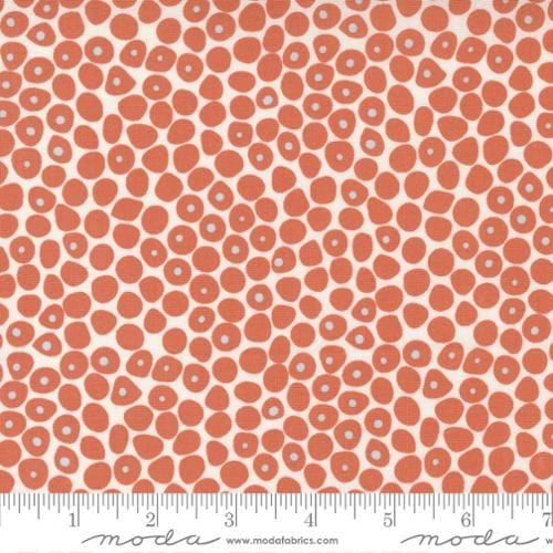 Flowing Dots in Marmalade - Lazy Afternoon by Zen Chic - MODA