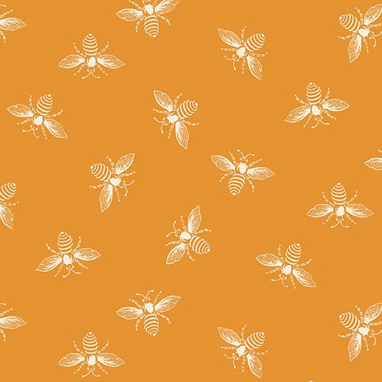 French Bee in Orange Peel - Renee Nanneman