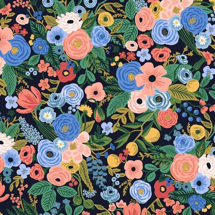 Garden Party in Navy - Wildwood by Rifle Paper Co.