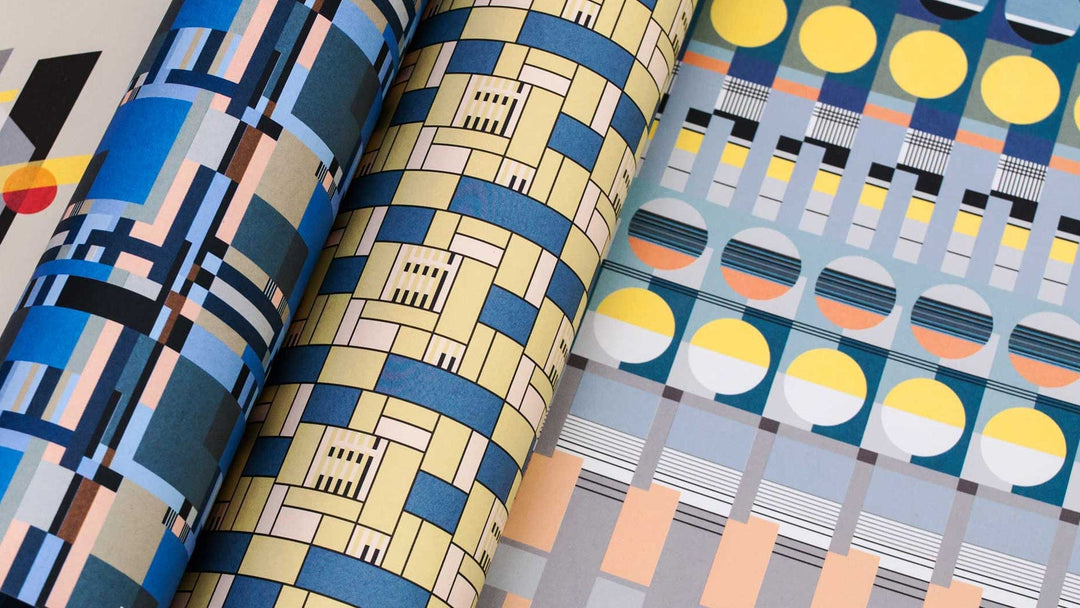 Gift & Creative Paper Book from The Pepin Press in Bauhaus