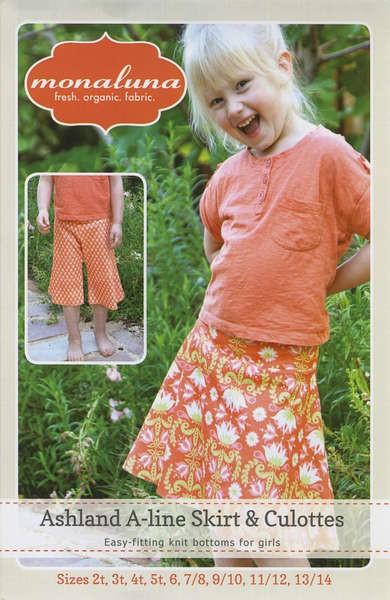 Girl's Ashland A-line Skirt & Culottes, Monaluna