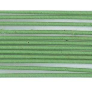 Green 16 Gauge Cloth Covered Stem Wire