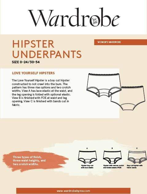 Hipster Underpants - Wardrobe by Me