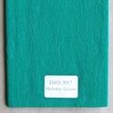 Holiday Green, Single Ply Crepe Paper,  10 inches x 7 1/2 feet