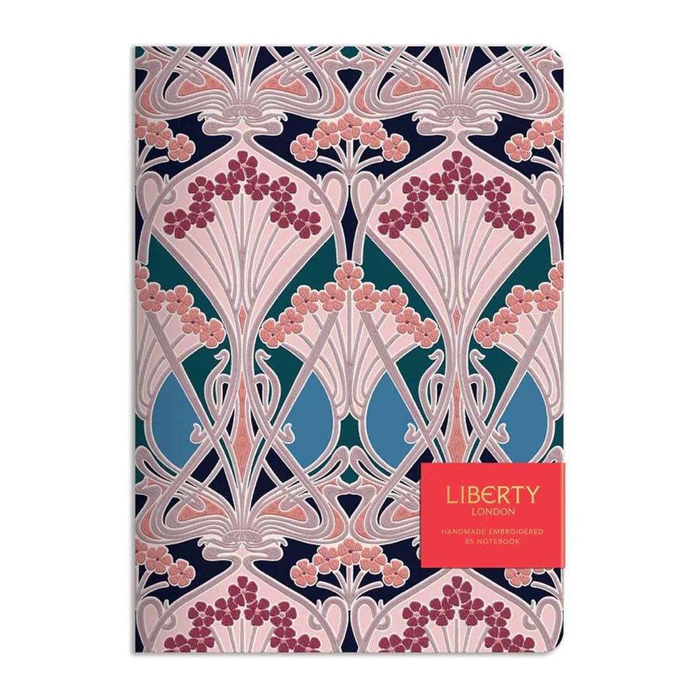 Ianthe Handmade B5 Embroidered Journal - Liberty London