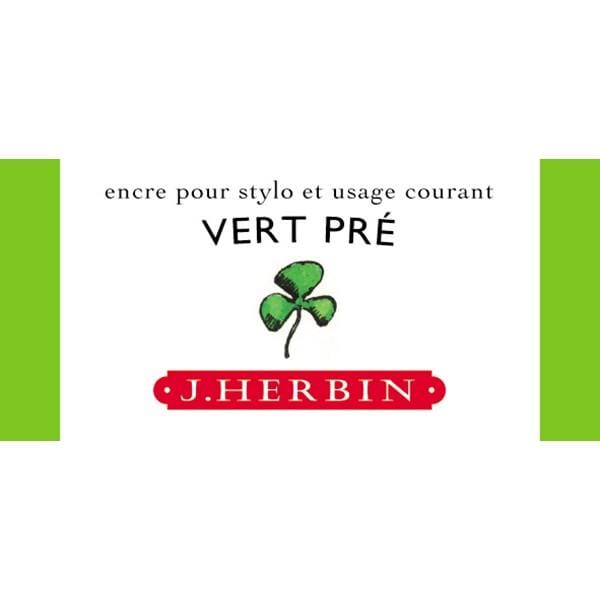 J. Herbin, Six ink cartridges, Vert Pre