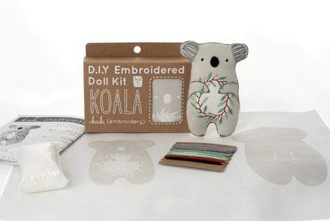 Koala Embroidery Kit from Kiriki