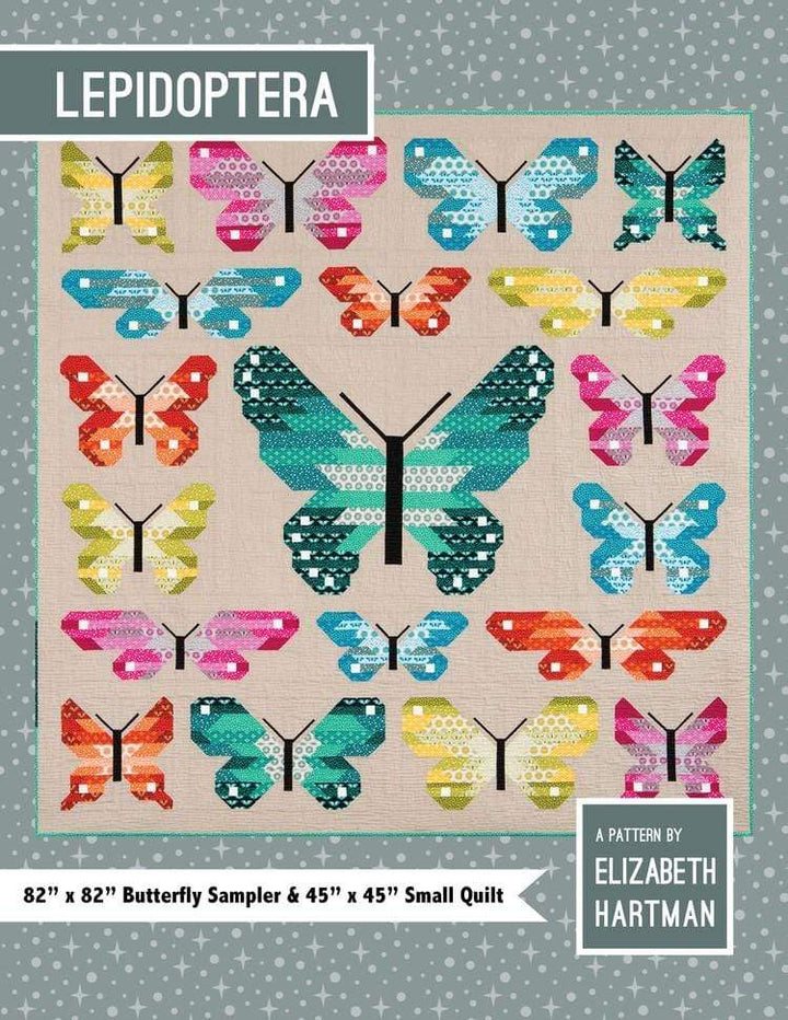 Lepidoptera, Elizabeth Hartman, Quilt Pattern