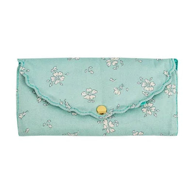 Liberty of London Sewing Roll, Field Rose in Blue