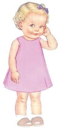 Lilette Baby's Dress and Bloomers, Citronille