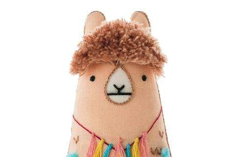 Llama Embroidery Kit from Kiriki