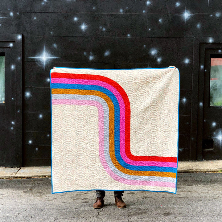 Looper Quilt by Miss Make