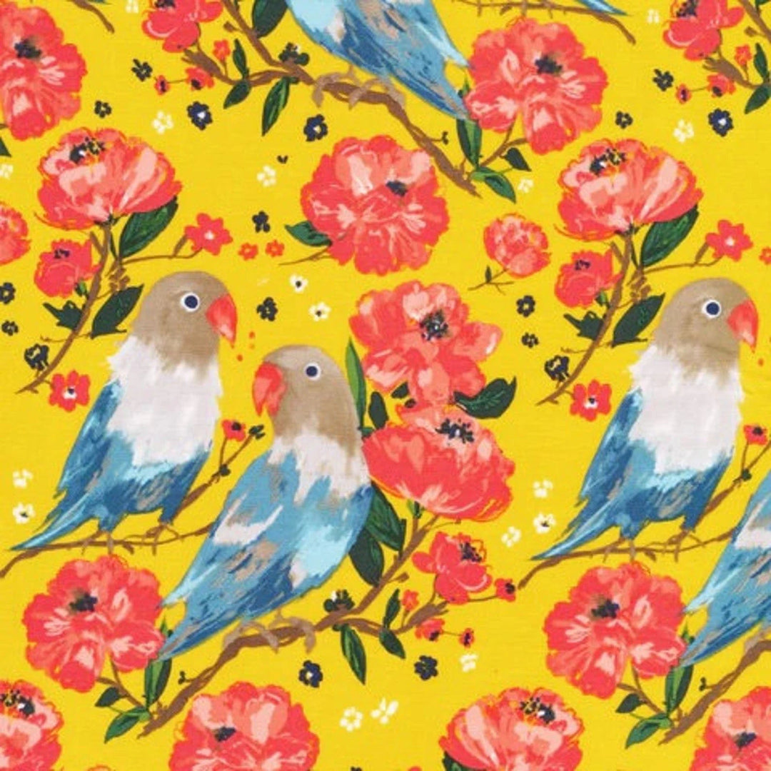 Love Birds - Sweet Beauties - Laminate by Cloud 9 Fabrics