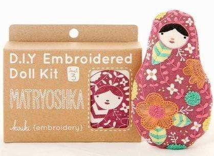 Matroshka Embroidery Kit from Kiriki