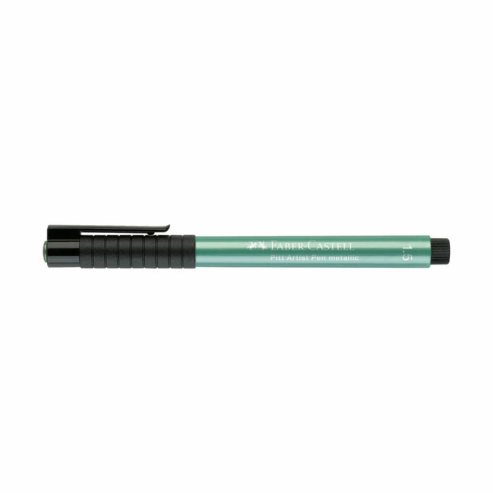 Metallic Pitt Artist Pen from Faber Castell - 294 Green