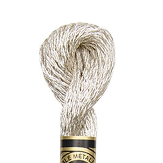 Magic Silver Thread Metallic Silver Pearl Thread from DMC – Fiddlehead Artisan Supply