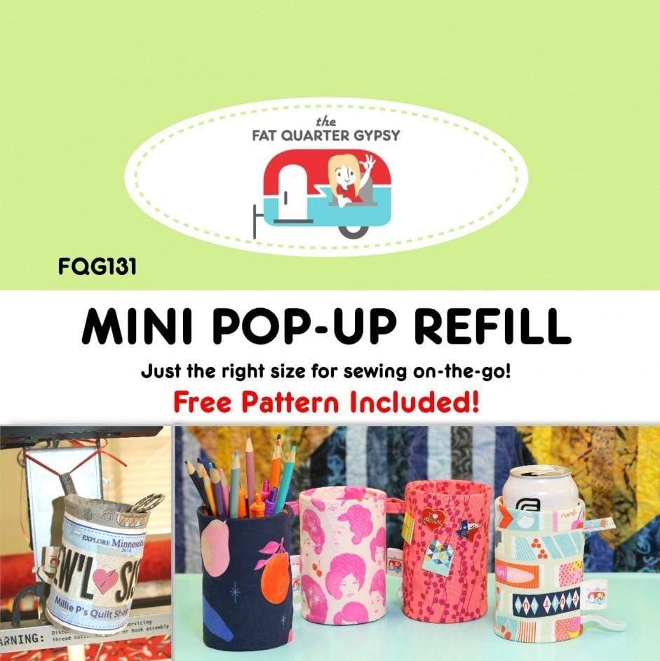 Mini Pop-Up Basket Refill by The Fat Quarter Gypsy